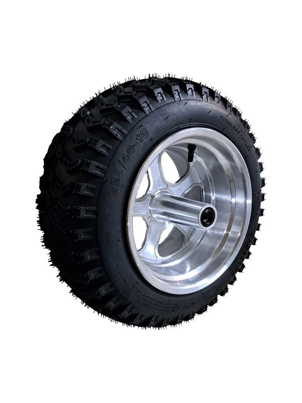 Elektrinio Motorolerio Priekinis Ratas su Off-Road Padanga CP-1.6, CP-3, CP-7 225/40-10