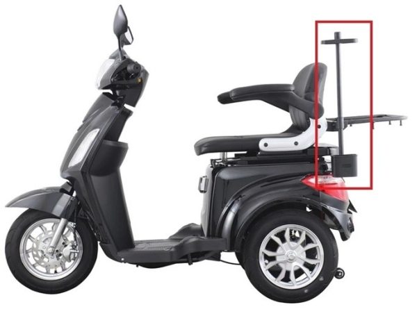 Elektrinio motorolerio Vista lazdelių laikiklis