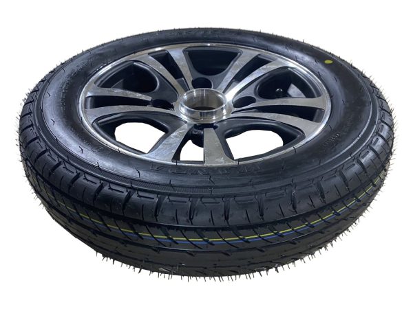 125/65 R12 Padanga su ratlankiu Elektriniam Mini auto J4