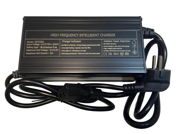 60V8A AC Įkrovėjas Elektriniam Mini auto J4