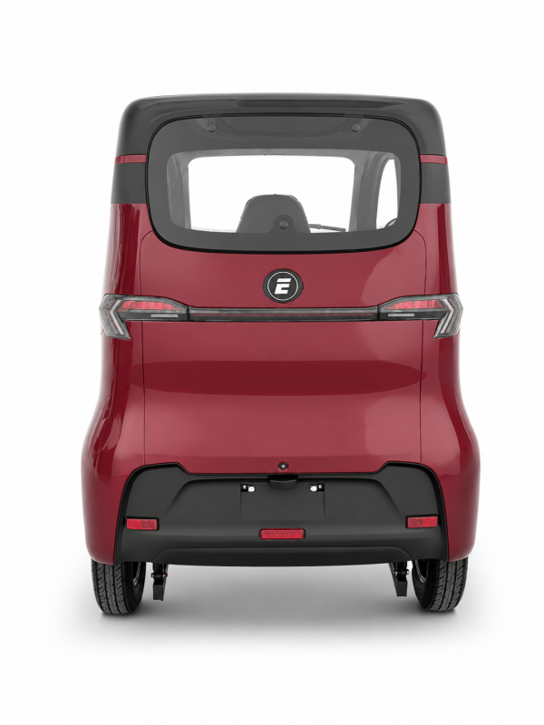 Elektrinis Mini Auto Ekomoto J7, Raudona Juoda, 1000W, 65Ah AC, EEC