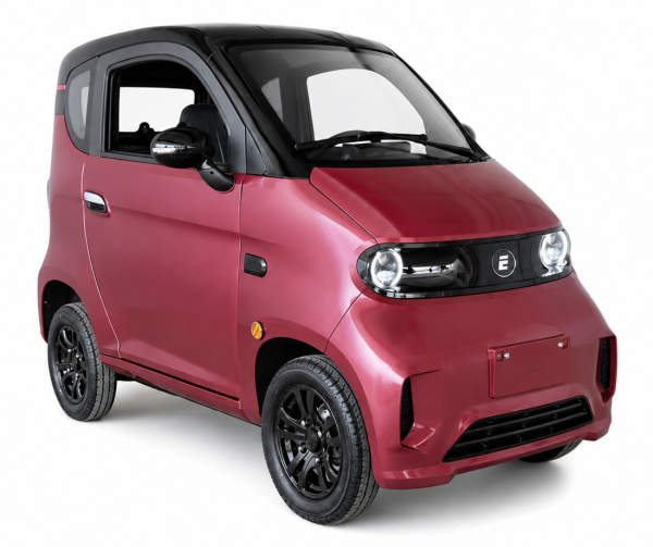 Elektrinis Mini Auto Ekomoto J7, Raudona Juoda, 1000W, 65Ah AC, EEC